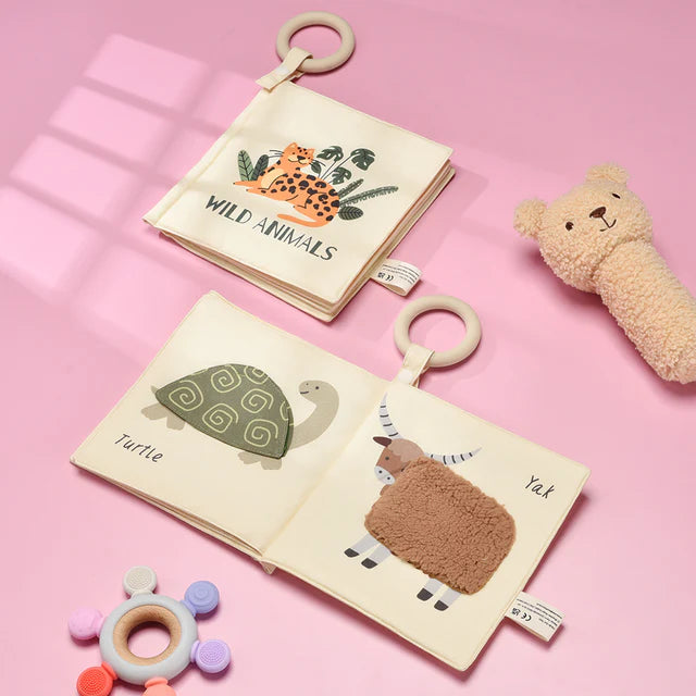 Baby Cloth Book - Safari