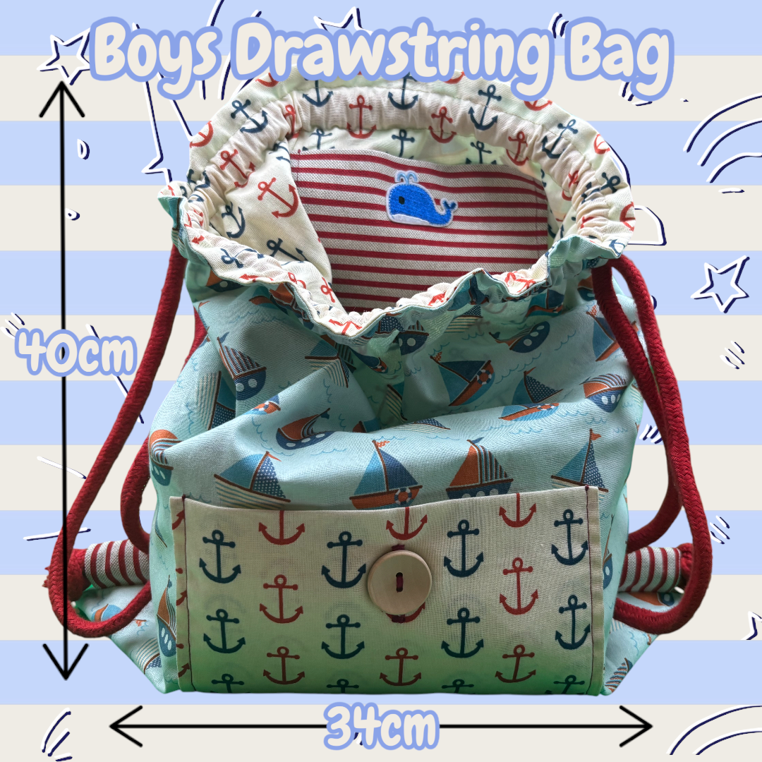 Z4.Boys Drawstring Bag