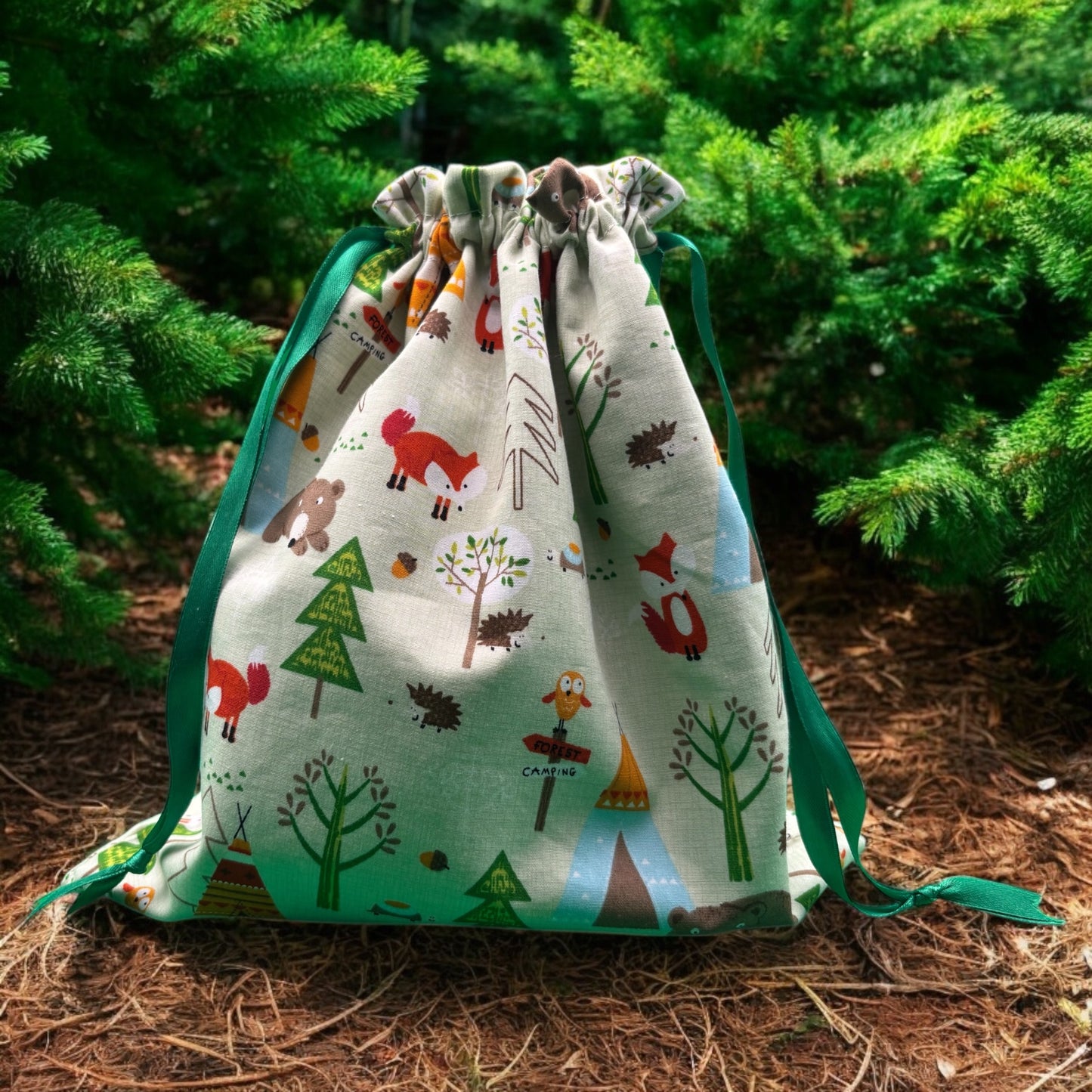 Z1.Miniature Fox Camping Playset