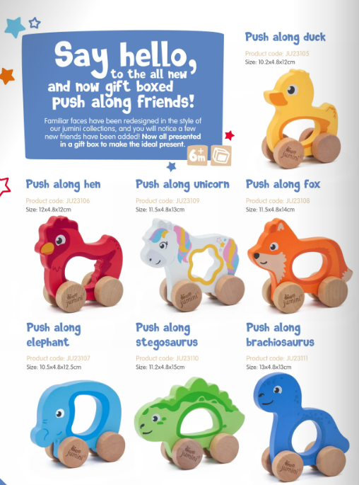 Push Along Friends Brachiosaurus